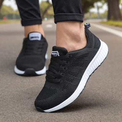 Orthopedic Walking Shoes for Women – Lightweight, Breathable, Arch Support Sneakers for All-Day Comfort