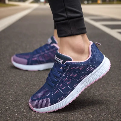 Orthopedic Walking Shoes for Women – Lightweight, Breathable, Arch Support Sneakers for All-Day Comfort