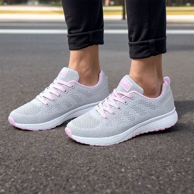 Orthopedic Walking Shoes for Women – Lightweight, Breathable, Arch Support Sneakers for All-Day Comfort