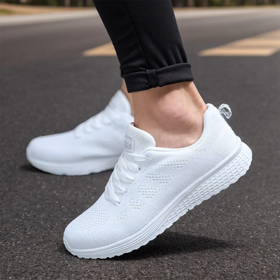Orthopedic Walking Shoes for Women – Lightweight, Breathable, Arch Support Sneakers for All-Day Comfort