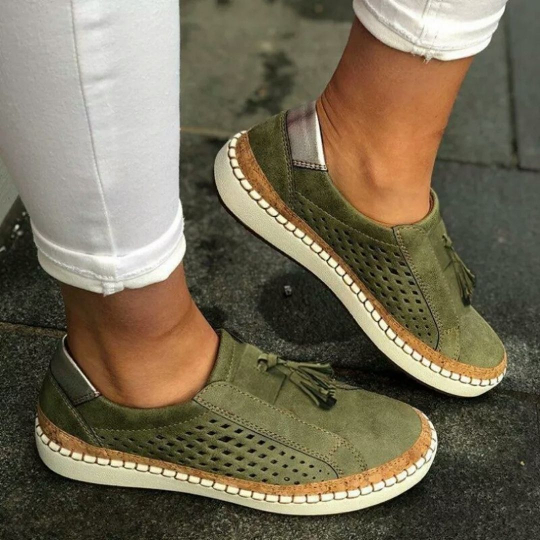 Women’s Breathable Comfy Sneakers for Summer – Lightweight Casual Walking Shoes