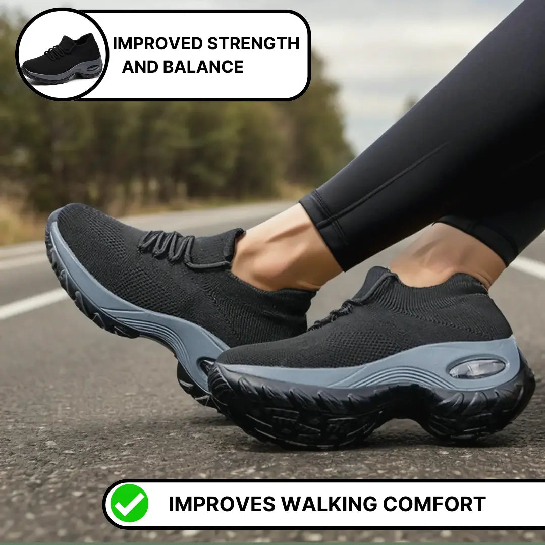 EasyWalk Pro – Women’s Ergonomic Pain Relief Shoes with Arch Support & Cushioned Comfort