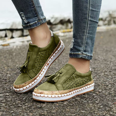 Women’s Breathable Comfy Sneakers for Summer – Lightweight Casual Walking Shoes