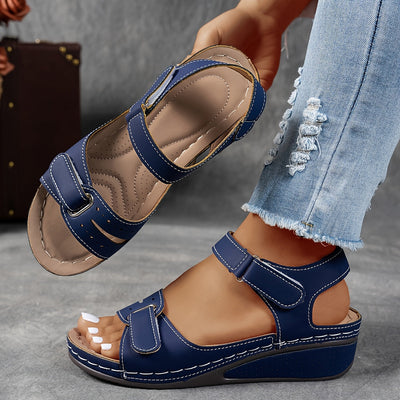 Women’s Orthopedic Comfort Sandals – Adjustable Straps, Cushioned Wide Fit Summer Shoes