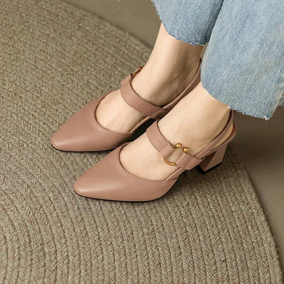 Women’s Supportive Orthopedic Heels – Comfortable Dress Shoes with Cushioned Sole