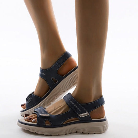 Women’s Orthopedic Comfort Sandals – Adjustable Strap Cushioned Summer Shoes