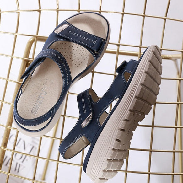 Women’s Orthopedic Comfort Sandals – Adjustable Strap Cushioned Summer Shoes