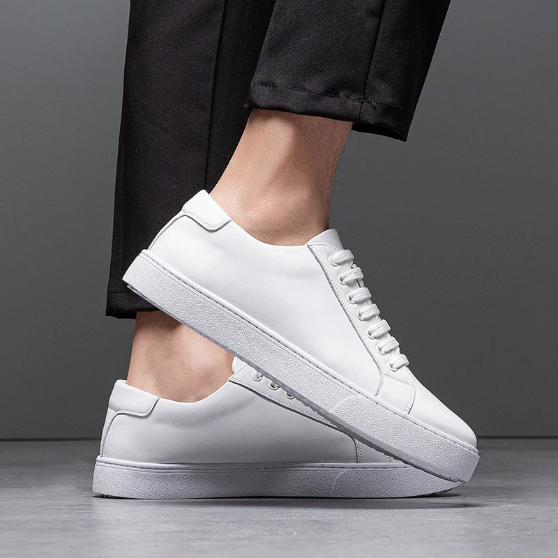 Men’s Comfortable Leather Sneakers