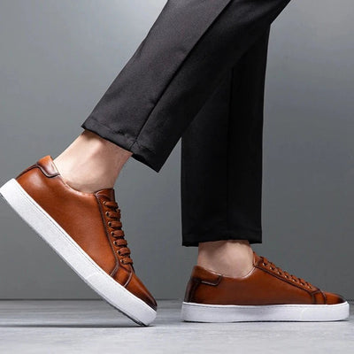 Men’s Comfortable Leather Sneakers