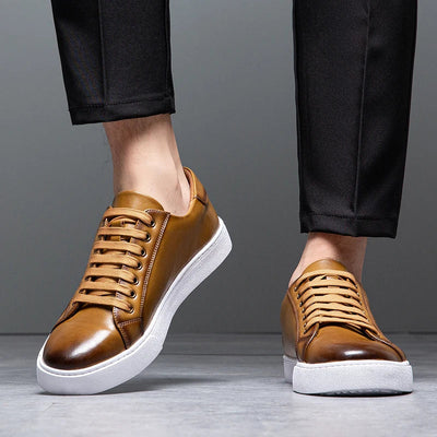 Men’s Comfortable Leather Sneakers