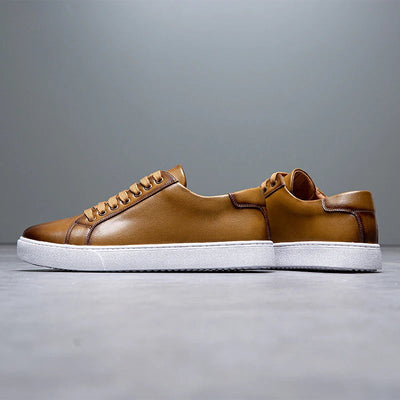 Men’s Comfortable Leather Sneakers