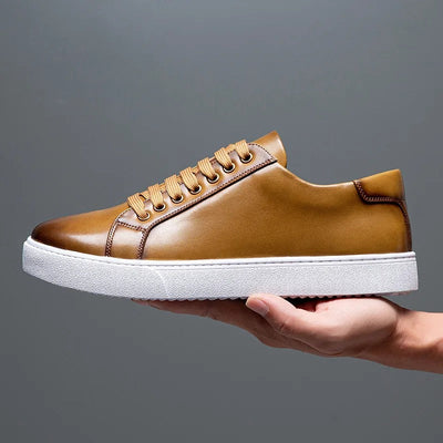 Men’s Comfortable Leather Sneakers